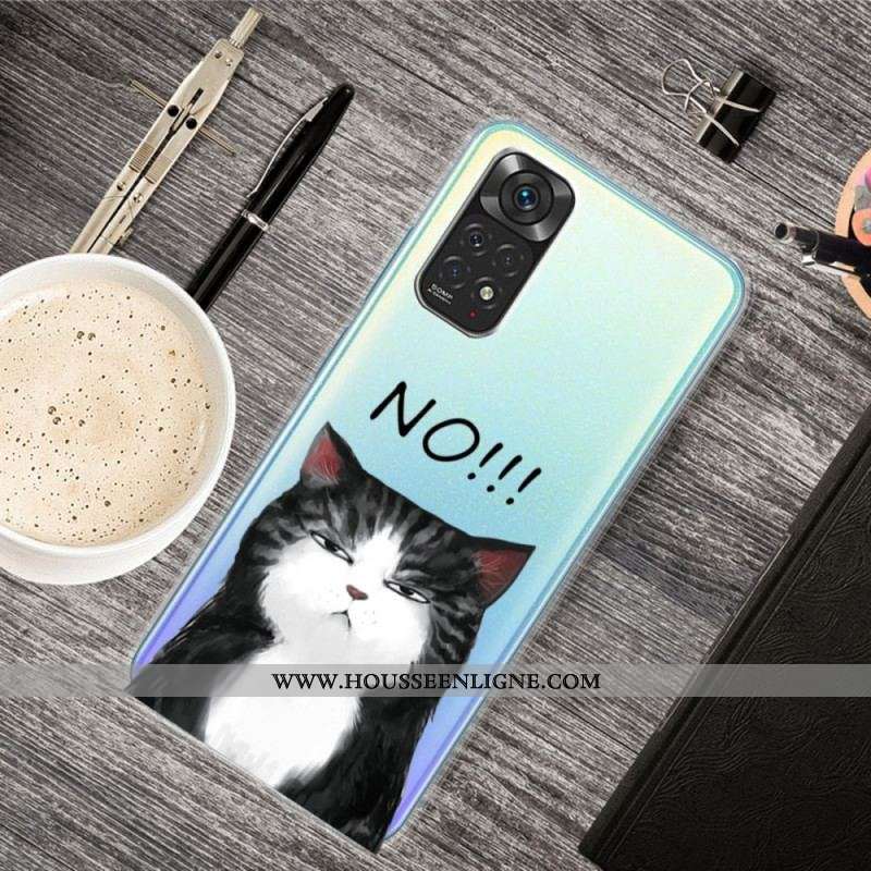 Coque Xiaomi Redmi Note 11 Pro /  Note 11 Pro 5G Le Chat Qui Dit Non