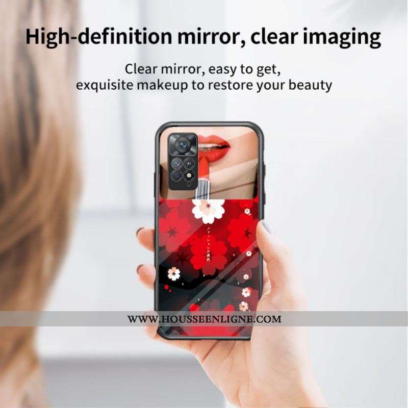 Coque Xiaomi Redmi Note 11 Pro / Note 11 Pro 5G Miroir avec Anneau Rotatif