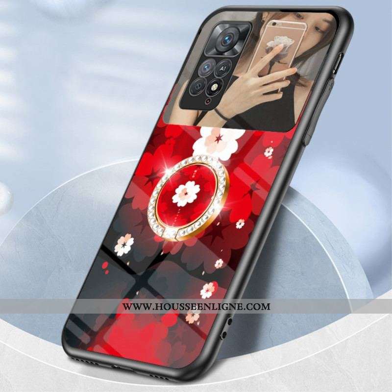 Coque Xiaomi Redmi Note 11 Pro / Note 11 Pro 5G Miroir avec Anneau Rotatif