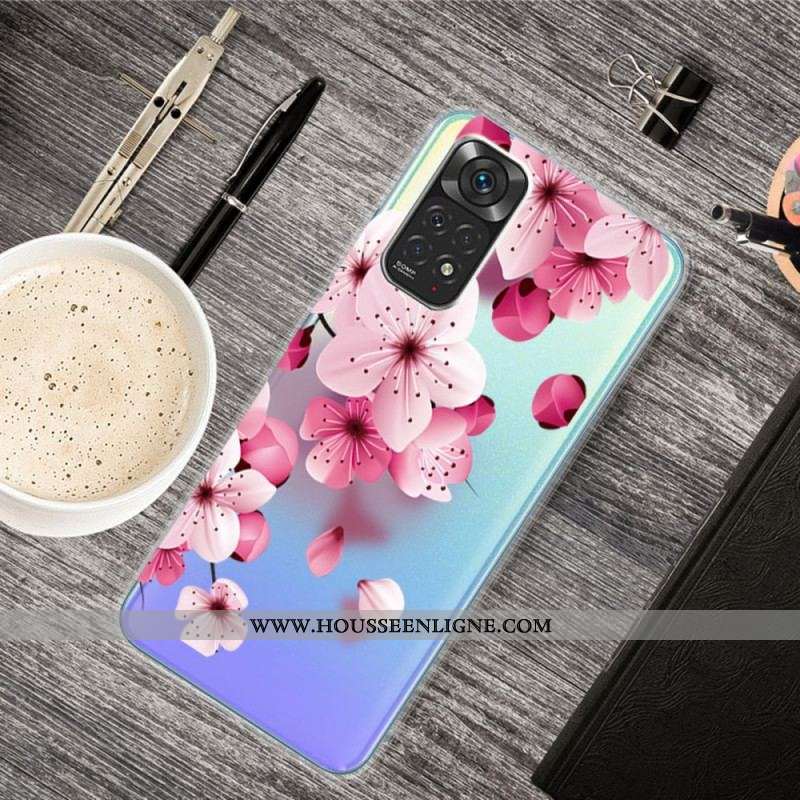 Coque Xiaomi Redmi Note 11 Pro /  Note 11 Pro 5G Petites Fleurs Roses