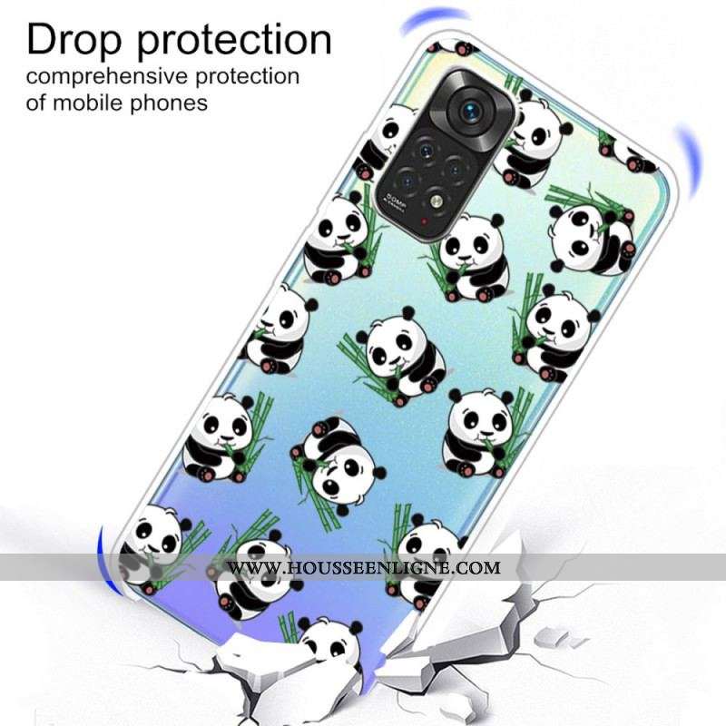 Coque Xiaomi Redmi Note 11 Pro /  Note 11 Pro 5G Petits Pandas