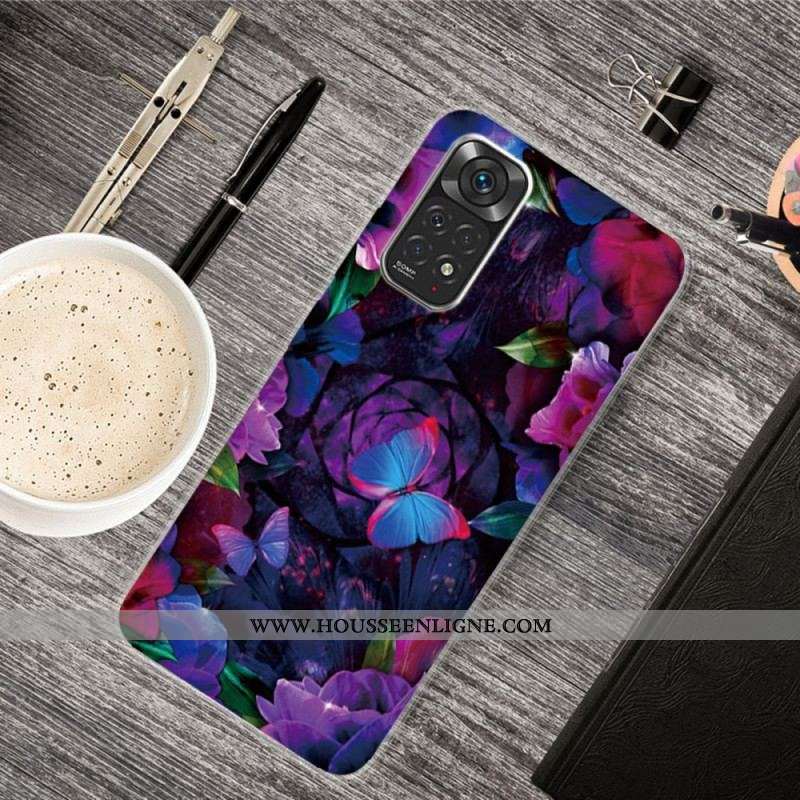 Coque Xiaomi Redmi Note 11 Pro /  Note 11 Pro 5G Variation Papillons