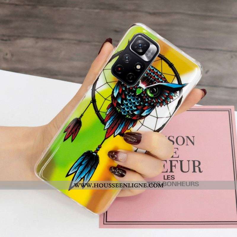 Coque Xiaomi Redmi Note 11 Pro Plus 5G Attrape Rêves Fluorescente