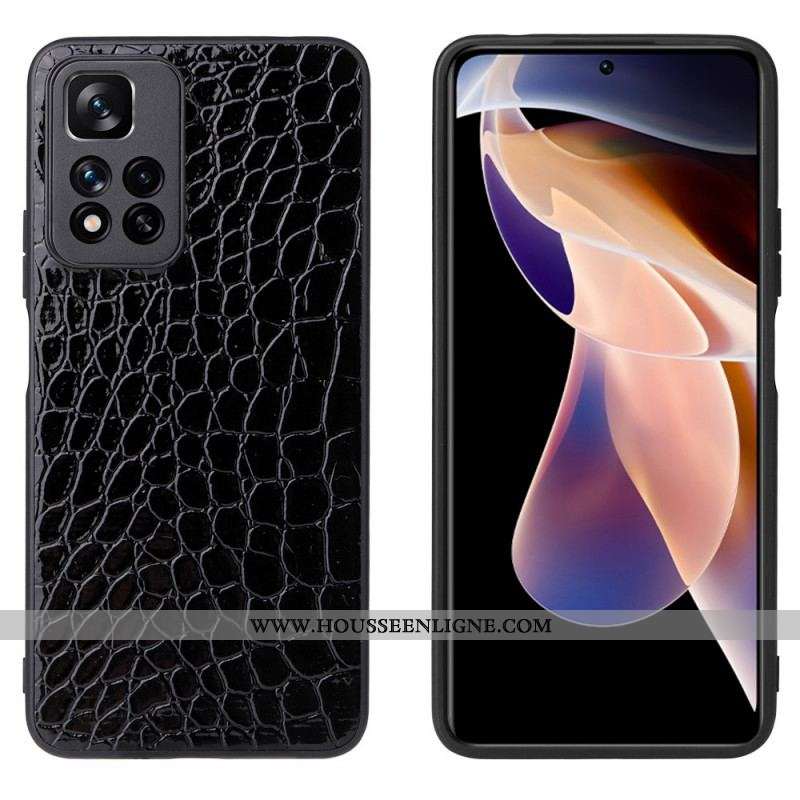 Coque Xiaomi Redmi Note 11 Pro Plus 5G Effet Peau de Crocodile