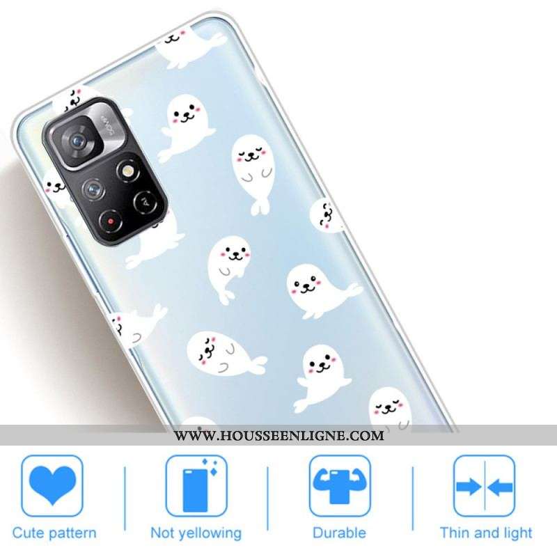 Coque Xiaomi Redmi Note 11 Pro Plus 5G Lions des Mers