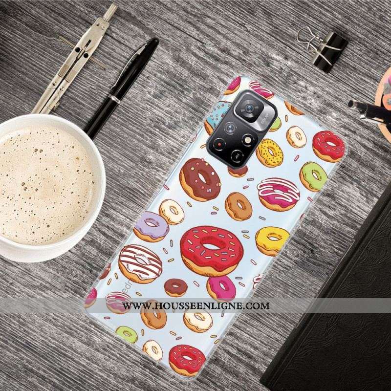 Coque Xiaomi Redmi Note 11 Pro Plus 5G Love Donuts