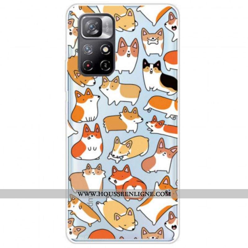 Coque Xiaomi Redmi Note 11 Pro Plus 5G Multiples Chiens