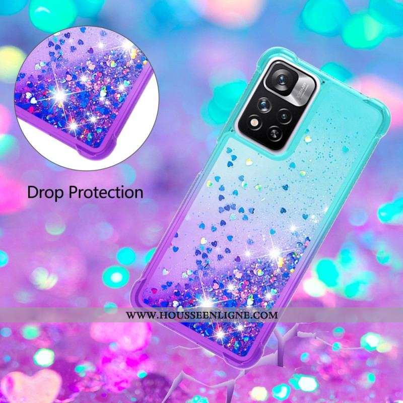 Coque Xiaomi Redmi Note 11 Pro Plus 5G Paillettes Color