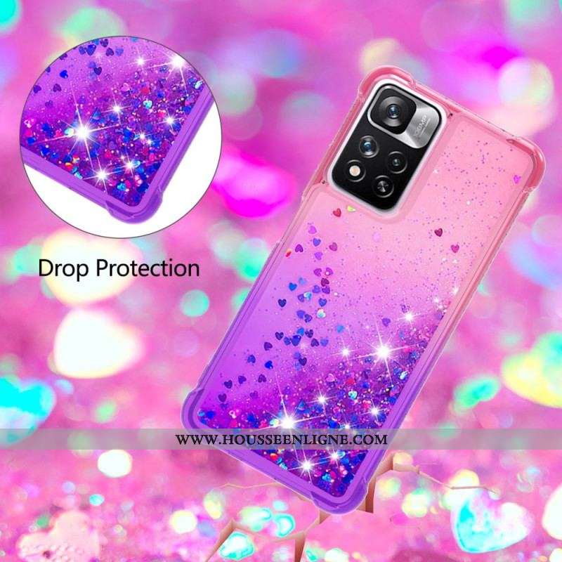 Coque Xiaomi Redmi Note 11 Pro Plus 5G Paillettes Color