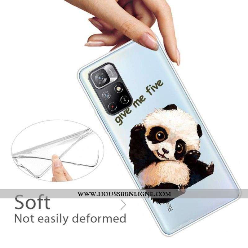 Coque Xiaomi Redmi Note 11 Pro Plus 5G Panda Give me Five