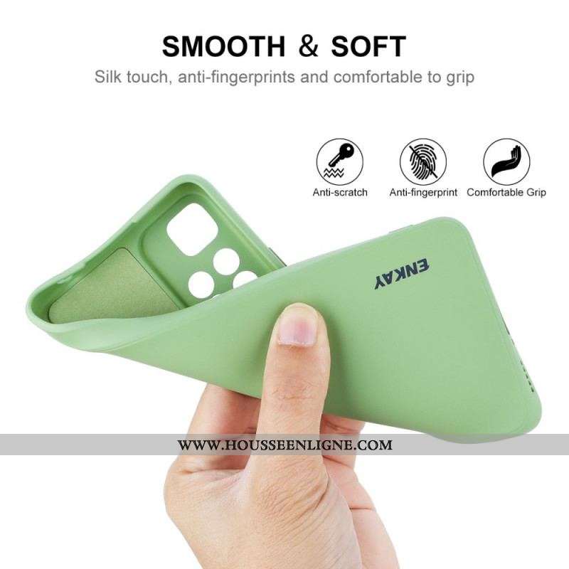 Coque Xiaomi Redmi Note 11 Pro Plus 5G Silicone Liquide ENKAY