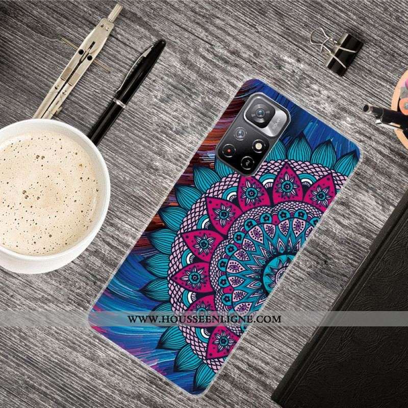 Coque Xiaomi Redmi Note 11 Pro Plus 5G Silicone Mandala