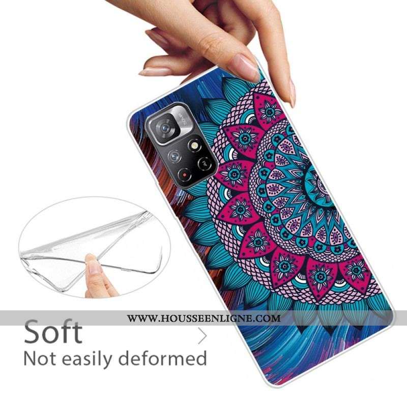 Coque Xiaomi Redmi Note 11 Pro Plus 5G Silicone Mandala