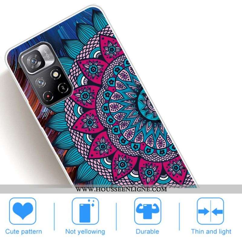 Coque Xiaomi Redmi Note 11 Pro Plus 5G Silicone Mandala