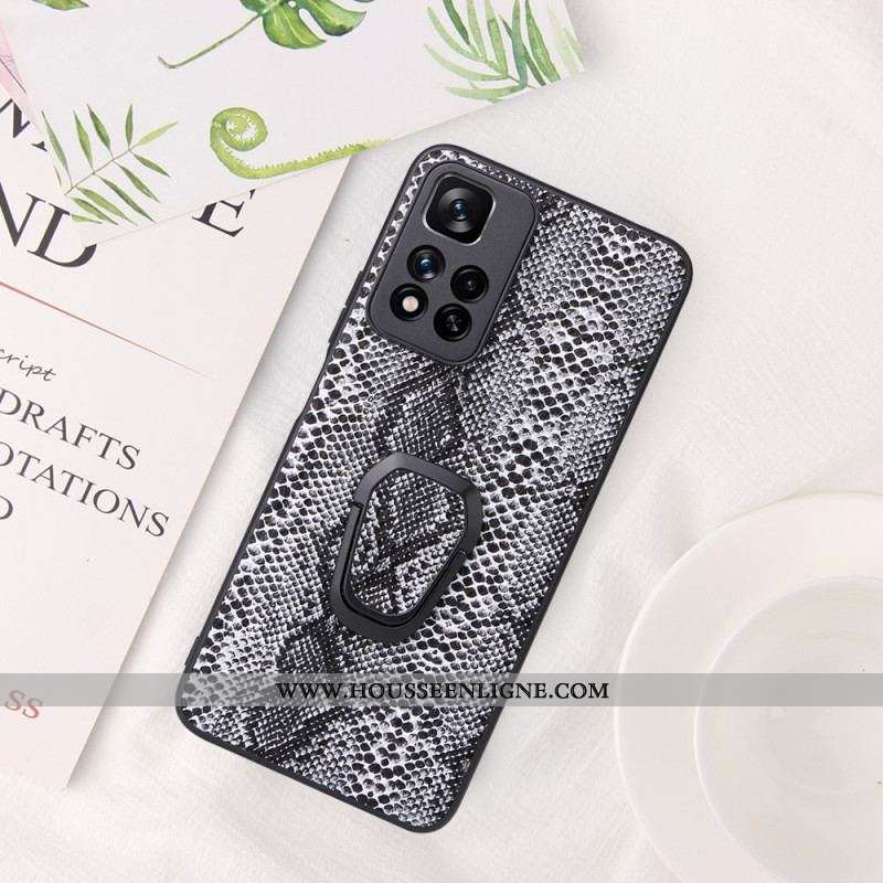 Coque Xiaomi Redmi Note 11 Pro Plus 5G Style Serpent Anneau-Support