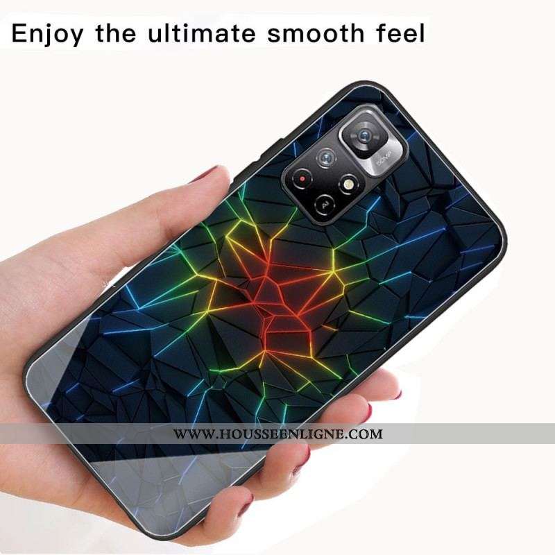 Coque Xiaomi Redmi Note 11 Pro Plus 5G Verre Trempé Geometry