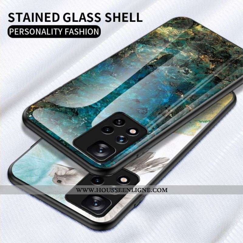 Coque Xiaomi Redmi Note 11 Pro Plus 5G Verre Trempé Marble Colors