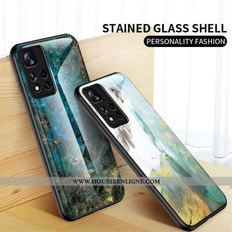 Coque Xiaomi Redmi Note 11 Pro Plus 5G Verre Trempé Marble Colors