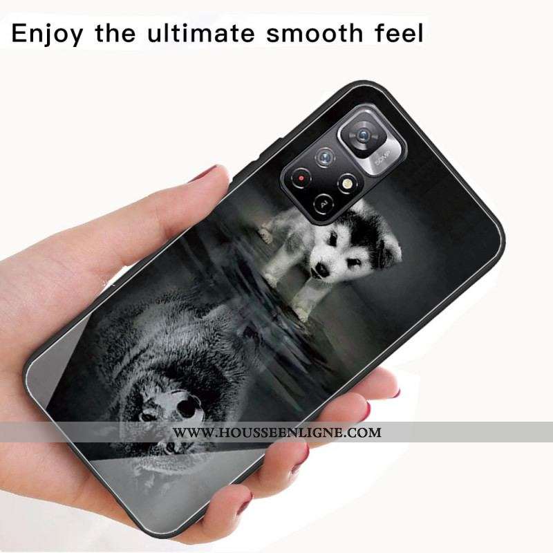 Coque Xiaomi Redmi Note 11 Pro Plus 5G Verre Trempé Rêve de Chiot