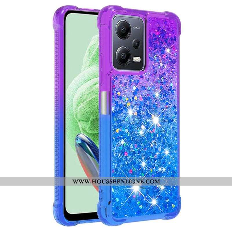 Coque Xiaomi Redmi Note 12/Poco X5 5G Paillettes Color