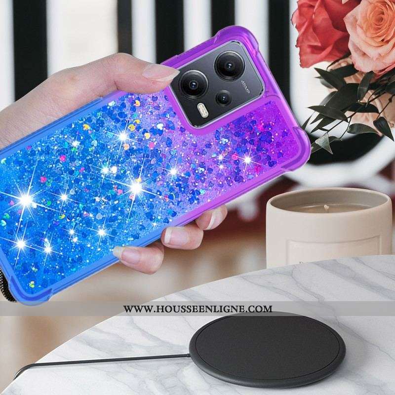 Coque Xiaomi Redmi Note 12/Poco X5 5G Paillettes Color