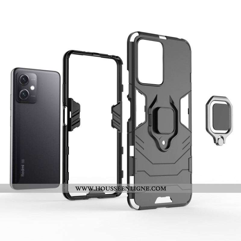 Coque Xiaomi Redmi Note 12/Poco X5 5G Ring Résistante