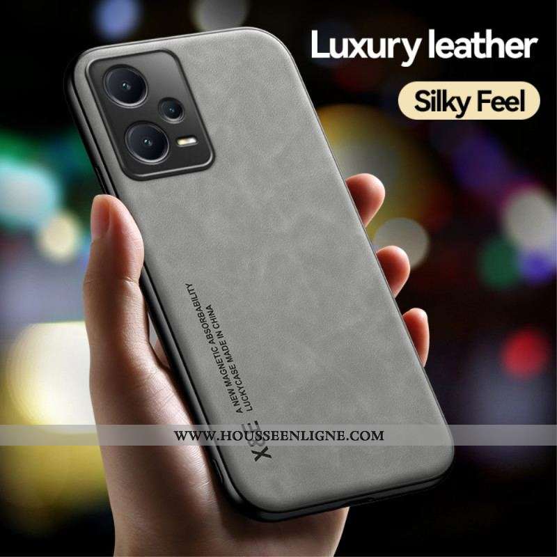 Coque Xiaomi Redmi Note 12 Pro Plus Cuir Effet Cuir X&E