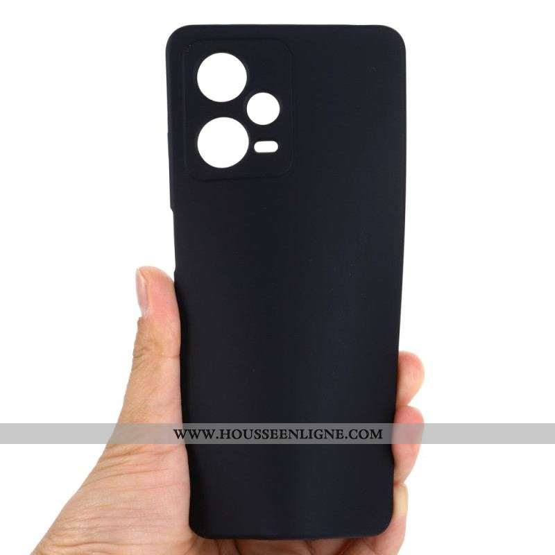 Coque Xiaomi Redmi Note 12 Pro Plus Silicone Liquide avec Lanière