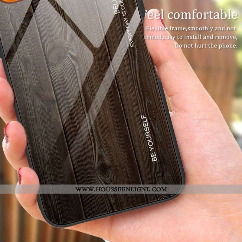 Coque Xiaomi Redmi Note 12 Pro Verre Trempé Design Bois