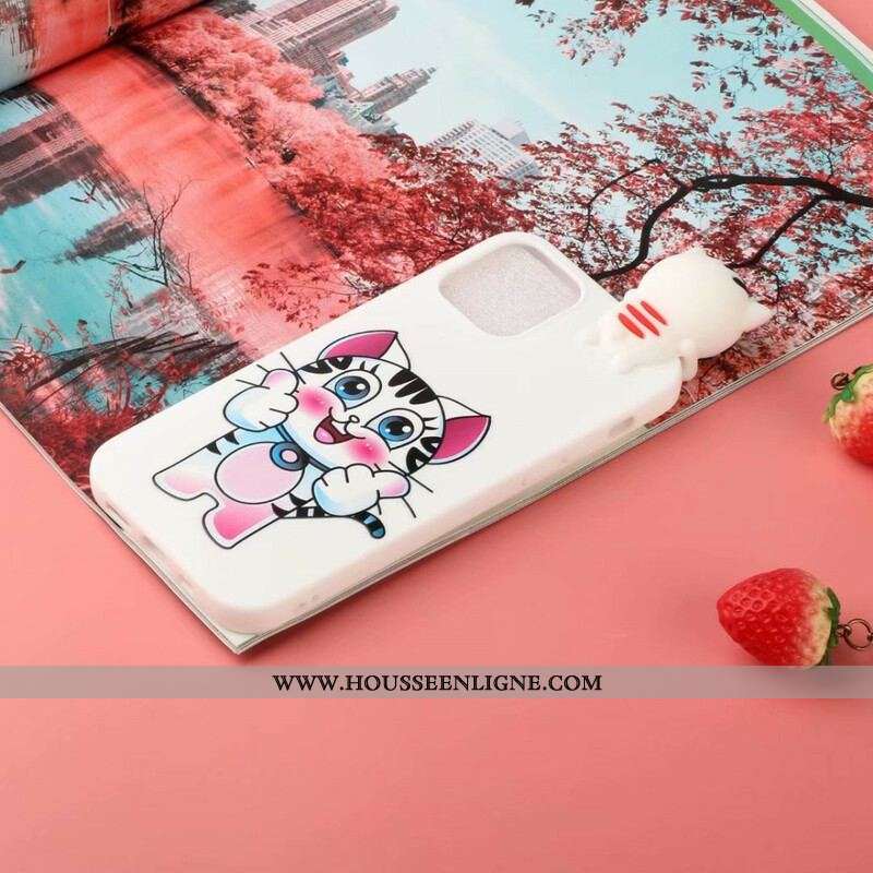 Coque iPhone 13 Mini 3D Chat Fun