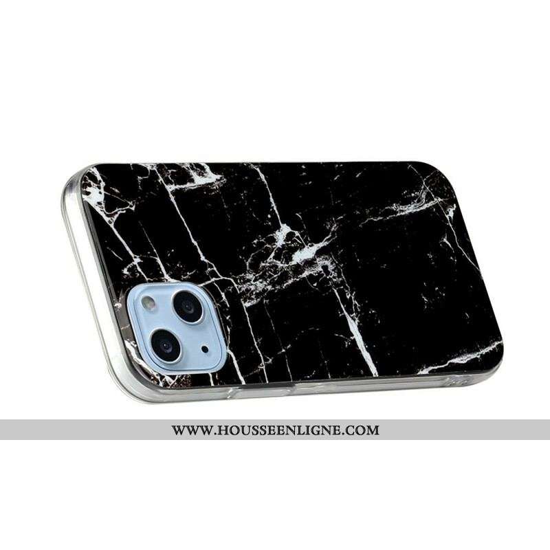 Coque iPhone 13 Mini Déclinaison Marbre