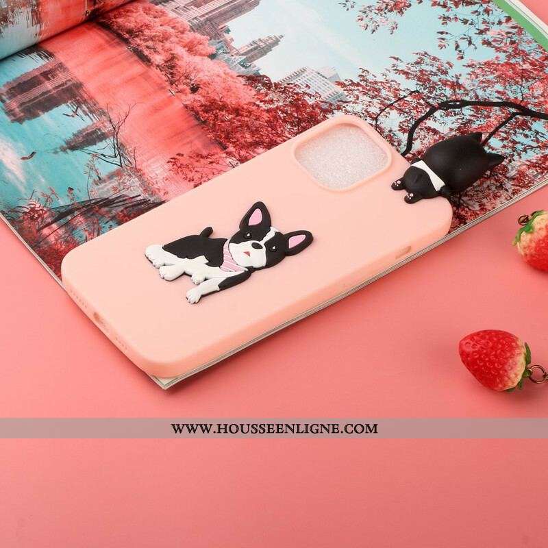 Coque iPhone 13 Mini Flavien le Chien 3D