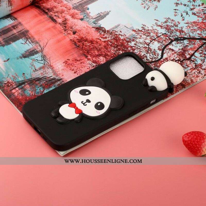 Coque iPhone 13 Mini Le Panda 3D