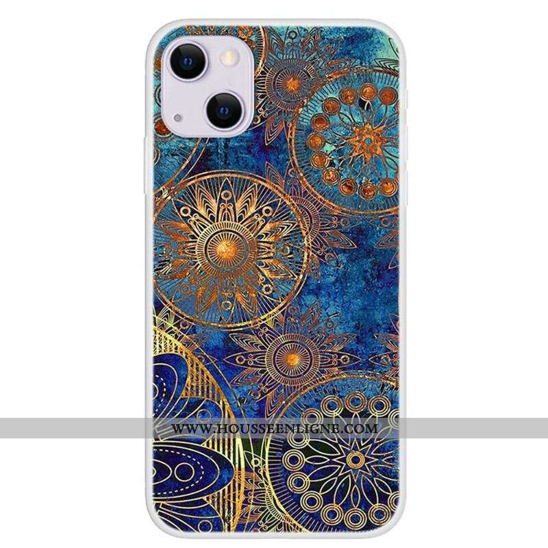 Coque iPhone 13 Mini Mandala Précieux