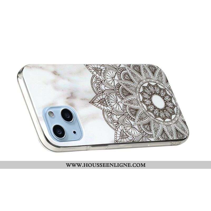 Coque iPhone 13 Mini Marbre Géométries