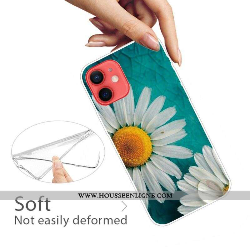 Coque iPhone 13 Mini Marguerite