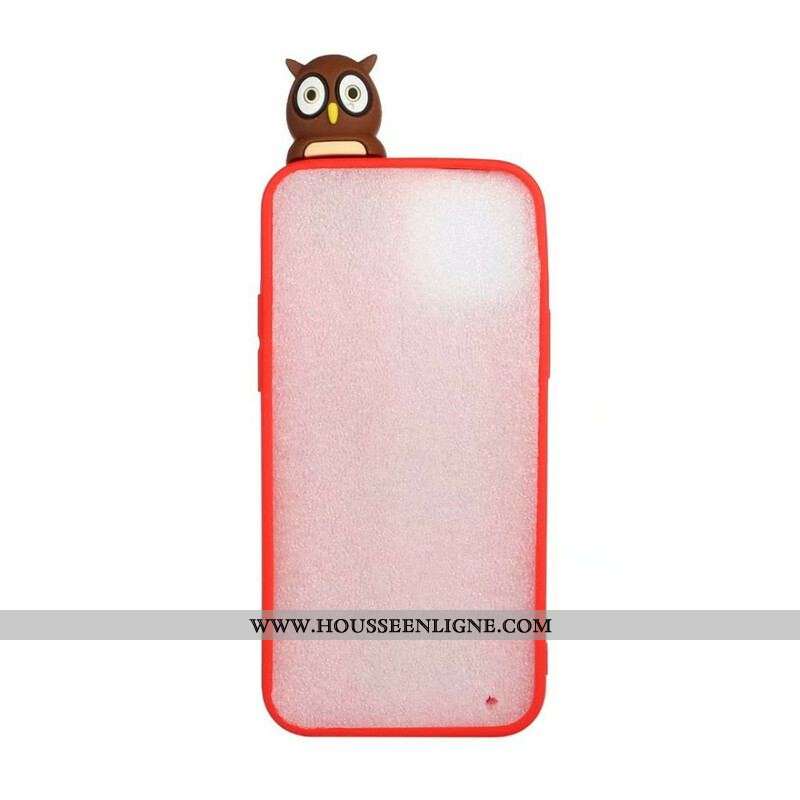 Coque iPhone 13 Mini Miss Hibou 3D