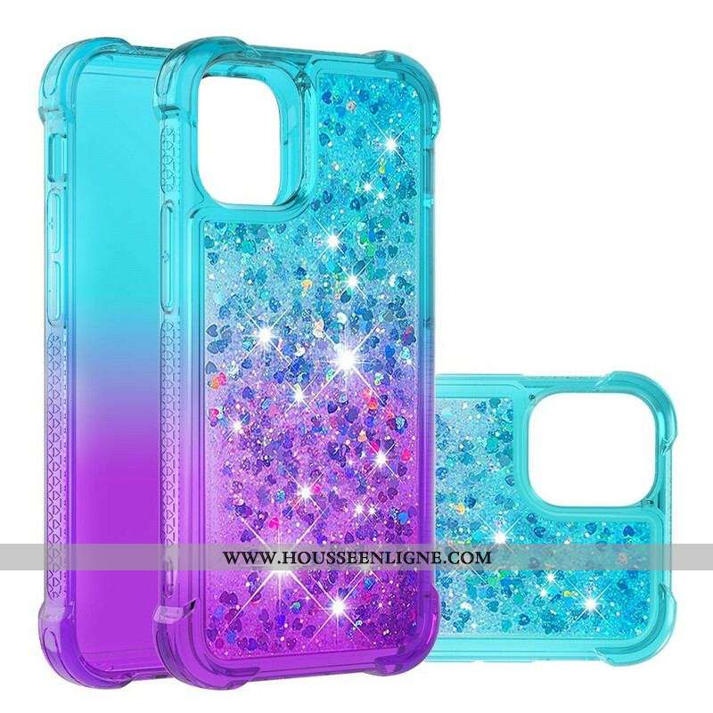 Coque iPhone 13 Mini Paillettes Colors