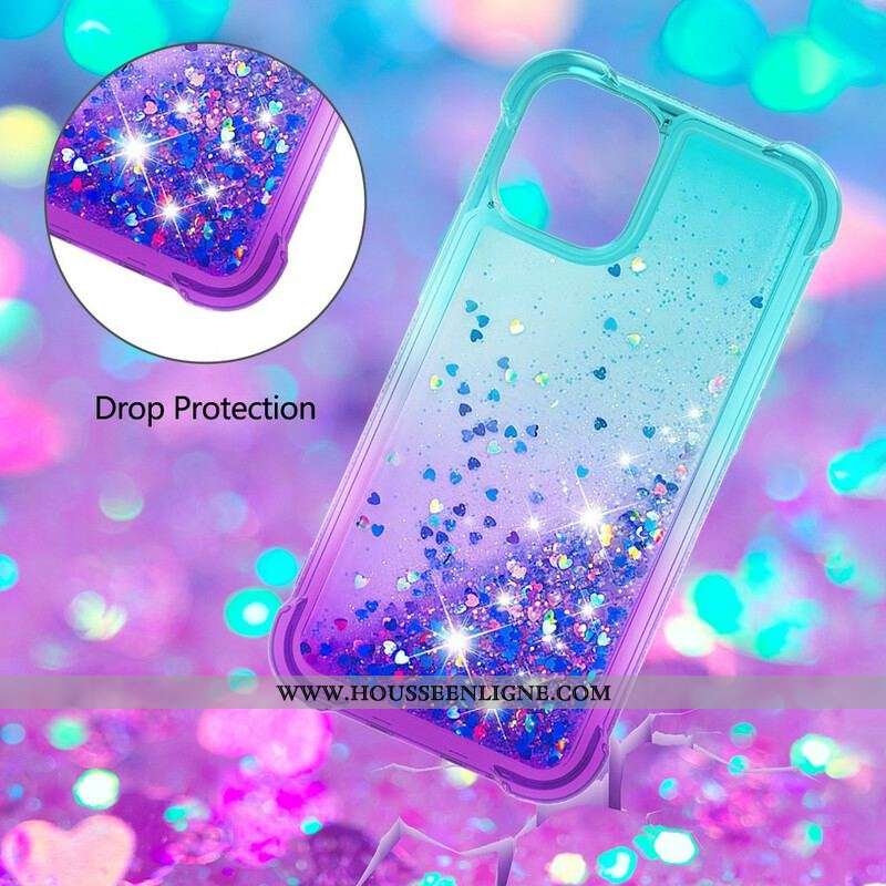 Coque iPhone 13 Mini Paillettes Colors