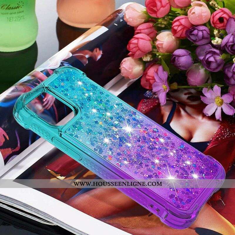 Coque iPhone 13 Mini Paillettes Colors