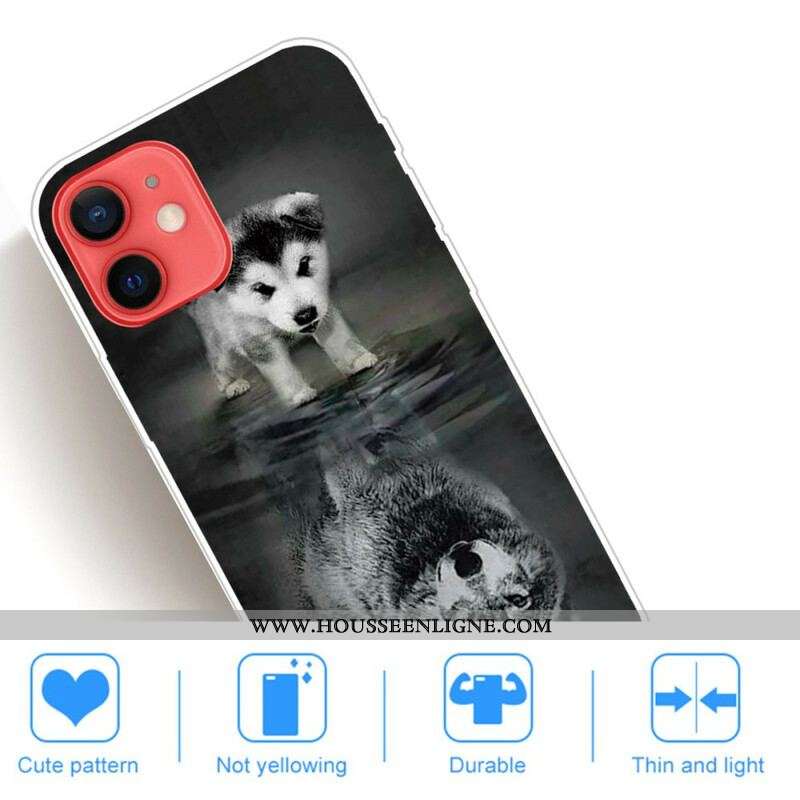 Coque iPhone 13 Mini Rêve de Chiot