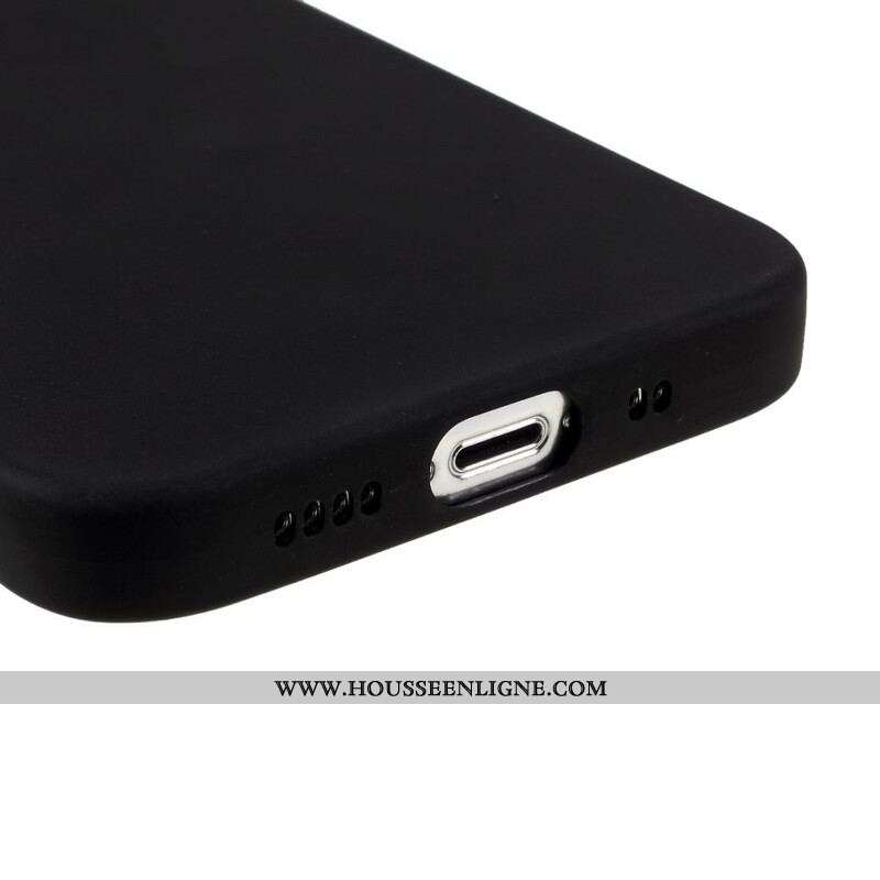 Coque iPhone 13 Mini Silicone Flexible Mat