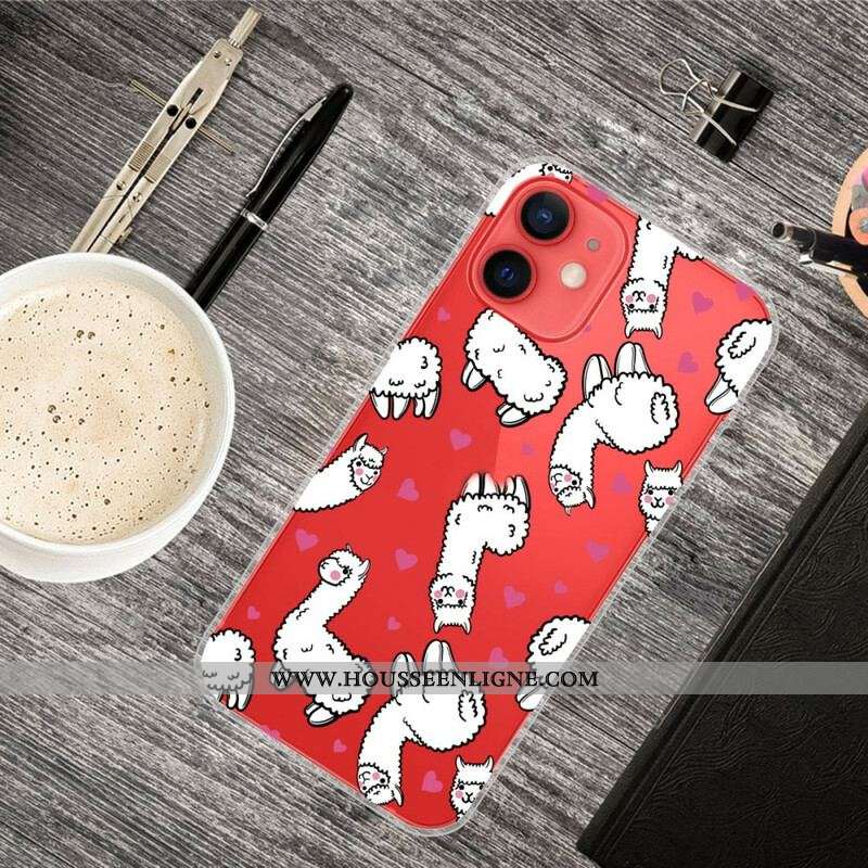 Coque iPhone 13 Mini Top Lamas