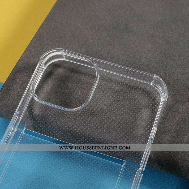 Coque iPhone 13 Mini Transparente Porte-Carte Color