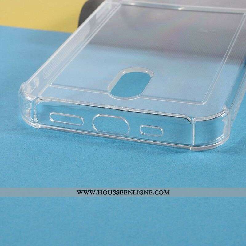 Coque iPhone 13 Mini Transparente Porte-Carte Color