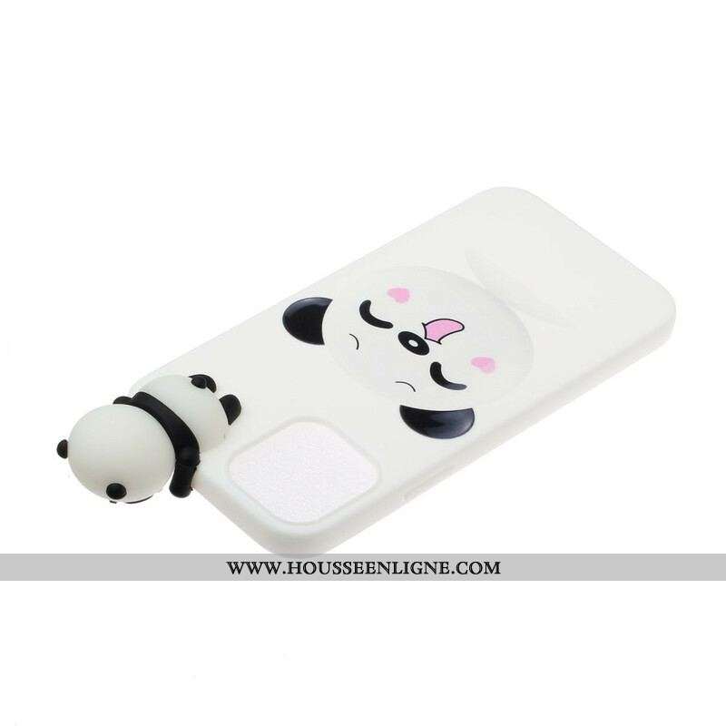 Coque iPhone 13 Pro Cool Panda 3D