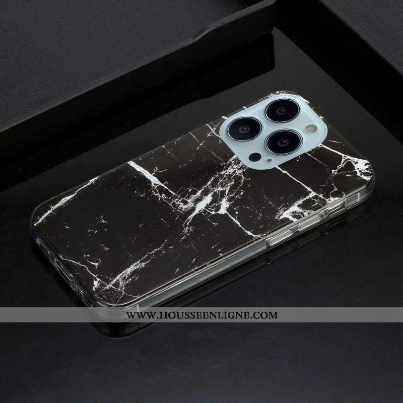 Coque iPhone 13 Pro Déclinaison Marbre