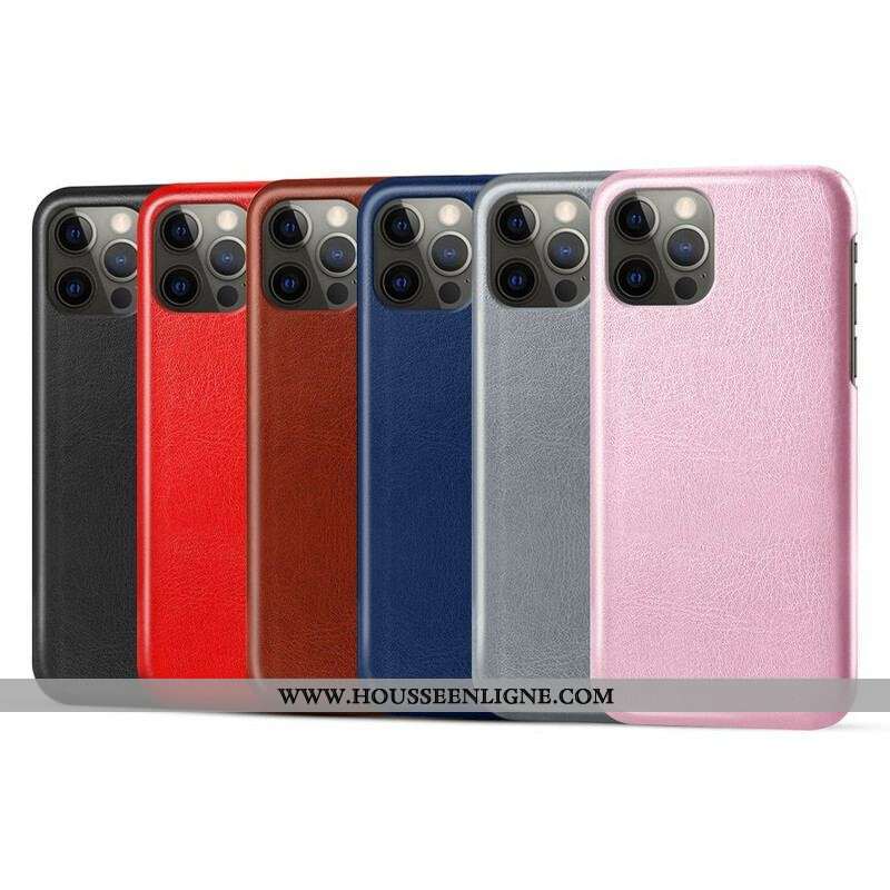 Coque iPhone 13 Pro Effet Cuir KSQ