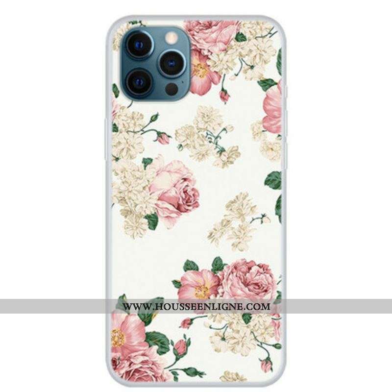 Coque iPhone 13 Pro Fleurs Liberty