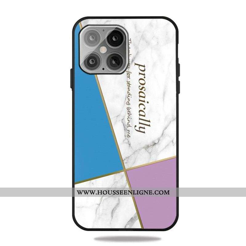 Coque iPhone 13 Pro Marbre Stylisé